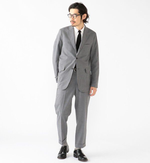 BEAMS「BEAMS PLUS / コンバットウール 3ボタン ジャケット」|テーラードジャケット|