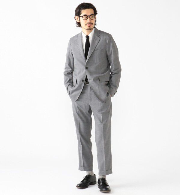 BEAMS「BEAMS PLUS / コンバットウール 3ボタン ジャケット」|テーラードジャケット|