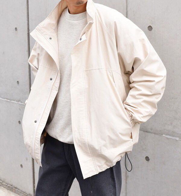 SHIPS any「【SHIPS any別注】HINSON: ショート モンスター ブルゾン 24SS ◇」|ブルゾン・スタジャン|