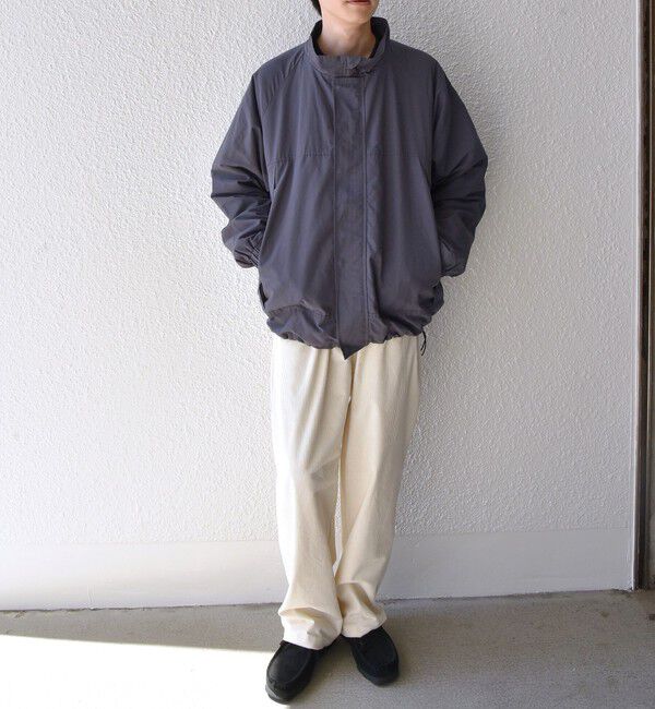 SHIPS any「【SHIPS any別注】HINSON: ショート モンスター ブルゾン 24SS ◇」|ブルゾン・スタジャン|