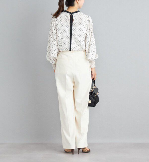 SHIPS for women「〈手洗い可能〉2タックワイドパンツ◇」|その他|
