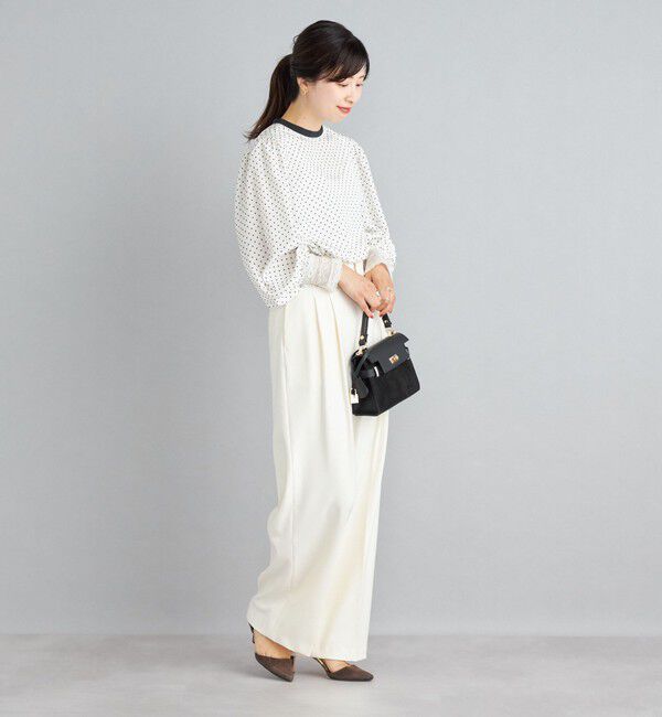 SHIPS for women「〈手洗い可能〉2タックワイドパンツ◇」|その他|