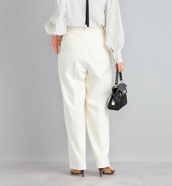 SHIPS for women「〈手洗い可能〉2タックワイドパンツ◇」|その他|