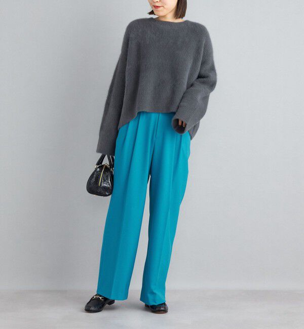 SHIPS for women「〈手洗い可能〉2タックワイドパンツ◇」|その他|