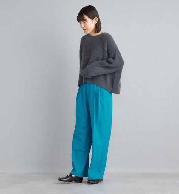 SHIPS for women「〈手洗い可能〉2タックワイドパンツ◇」|その他|