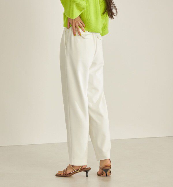 SHIPS for women「〈手洗い可能〉2タック ジョーゼット テーパード パンツ ◇ 」|その他|