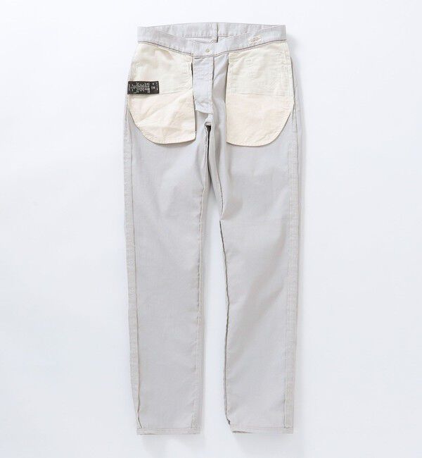 SHIPS any「【SHIPS any別注】GROWN&SEWN: WAERREN スリム 5ポケット チノパン」|チノ|