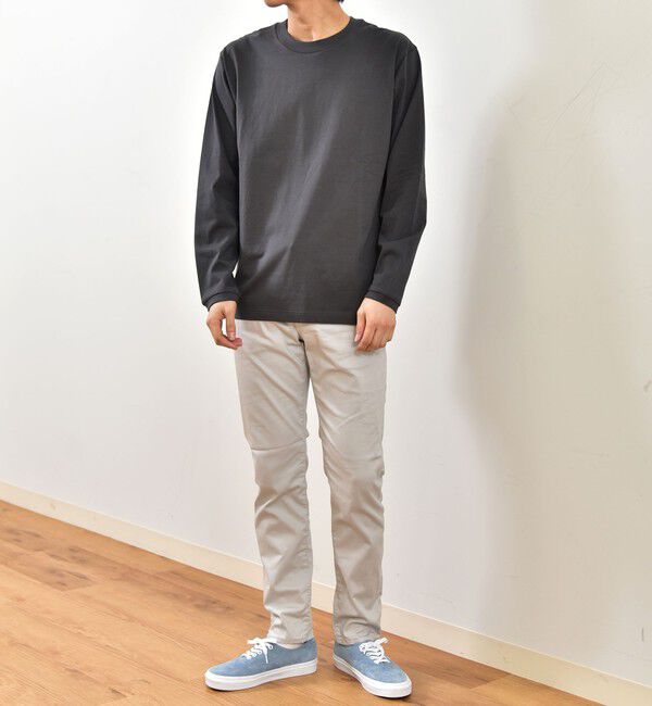 SHIPS any「【SHIPS any別注】GROWN&SEWN: WAERREN スリム 5ポケット チノパン」|チノ|