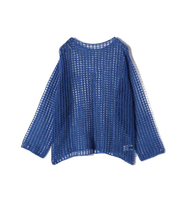 SHIPS for women「〈手洗い可能〉モヘヤ メッシュ プルオーバー◇」|ニット・セーター|