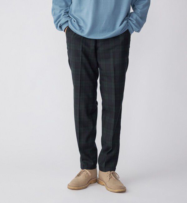 SHIPS「SHIPS: サキソニー ソロテックス ノープリーツ パンツ」|チノ|