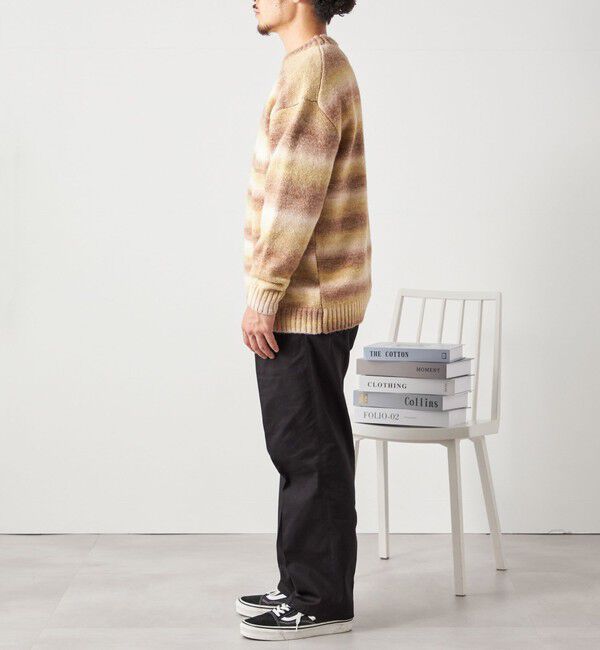 SHIPS any「SHIPS any: 〈手洗い可能〉ランダム グラデーション カラー クルーネック ニット◇」|ニット・セーター|