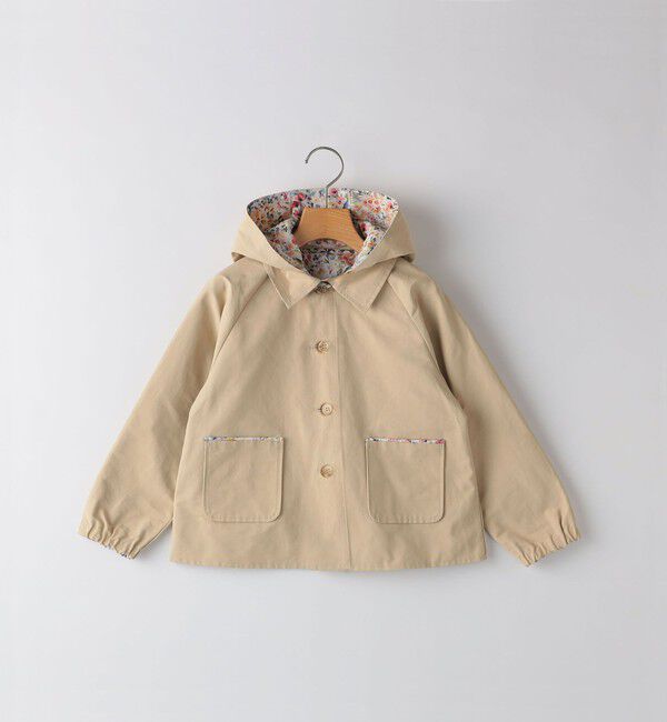 SHIPS KIDS「SHIPS KIDS:80～90cm / リバティ リバーシブル コート」|その他|ベージュ