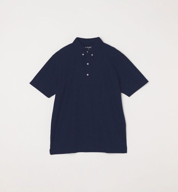 SHIPS any「SHIPS any:〈接触冷感/遮熱/UVカット機能等〉サマーファンクション 鹿の子 ボタンダウンポロシャツ◇」|ポロシャツ|