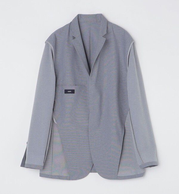 SHIPS「SHIPS:〈手洗い可能/セットアップ対応〉スーパーライト 2ボタン ジャケット」|テーラードジャケット|