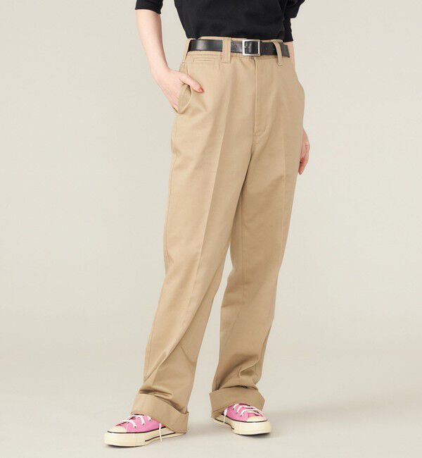 SHIPS for women「SHIPS NINE CASE : 〈手洗い可能〉ミリタリーチノパンツ ◇」|チノ|