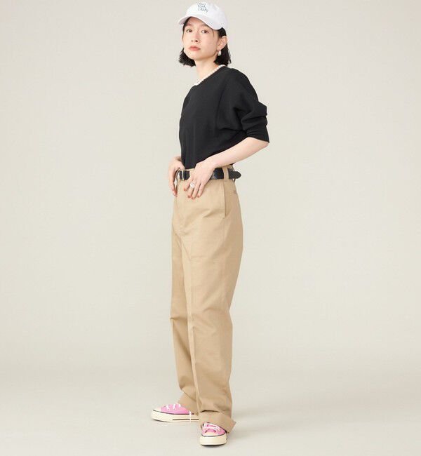 SHIPS for women「SHIPS NINE CASE : 〈手洗い可能〉ミリタリーチノパンツ ◇」|チノ|