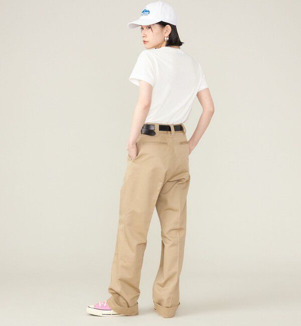 SHIPS for women「SHIPS NINE CASE : 〈手洗い可能〉ミリタリーチノパンツ ◇」|チノ|