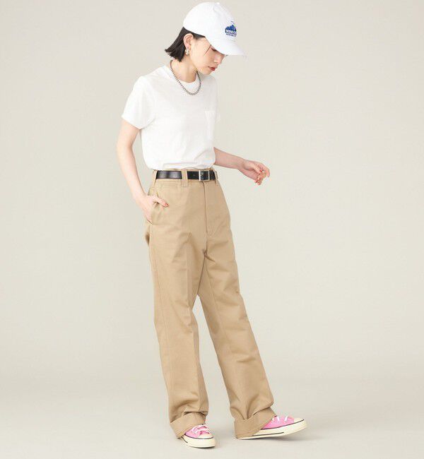 SHIPS for women「SHIPS NINE CASE : 〈手洗い可能〉ミリタリーチノパンツ ◇」|チノ|