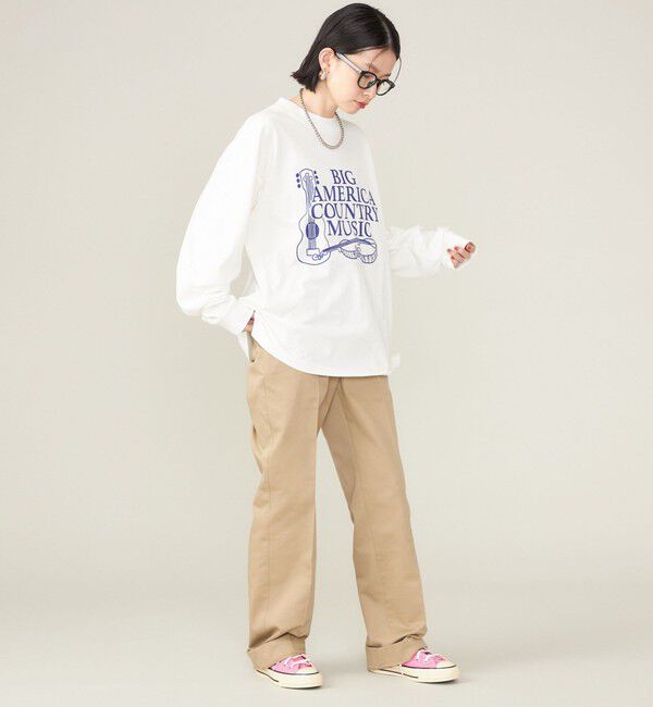 SHIPS for women「SHIPS NINE CASE : 〈手洗い可能〉ミリタリーチノパンツ ◇」|チノ|