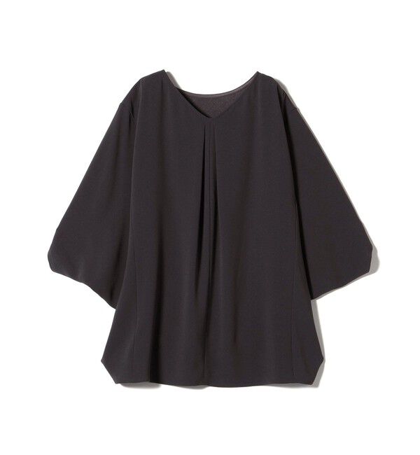 SHIPS for women「〈接触冷感 / 手洗い可能〉アセテート混 バック サテン ドルマン ブラウス」|シャツ・ブラウス|