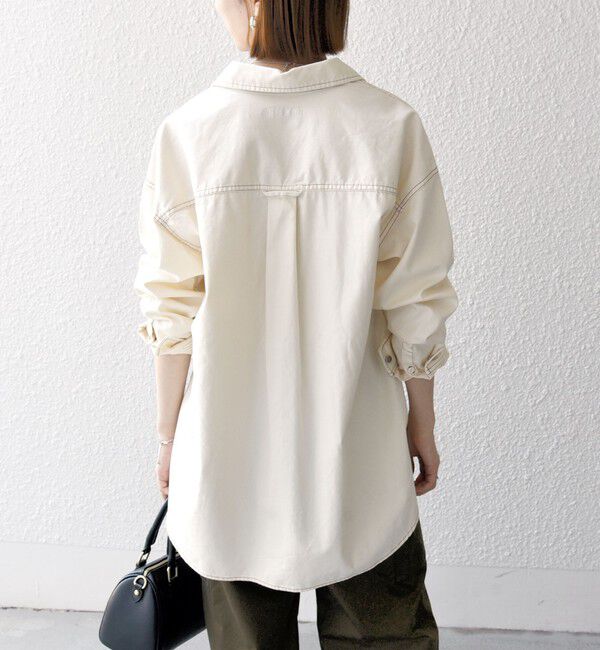 SHIPS any「SHIPS any: デニム ポケット シャツ［SHIPS any DENIM］」|シャツ・ブラウス|