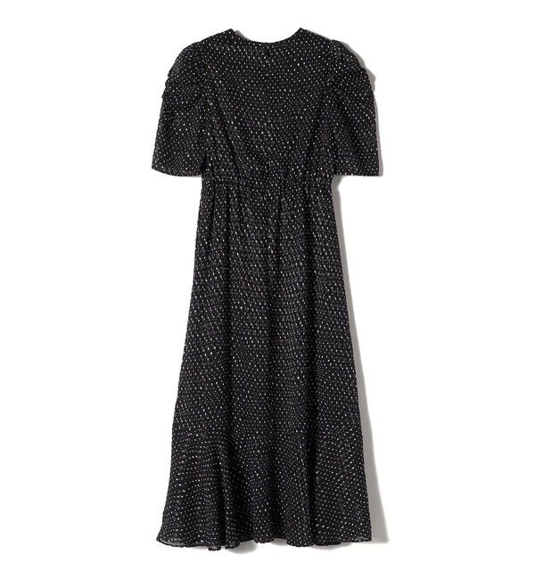 SHIPS for women「troisiemeCHACO:カット ジャカード ワンピース（セレモニー対応可）」|ワンピース|