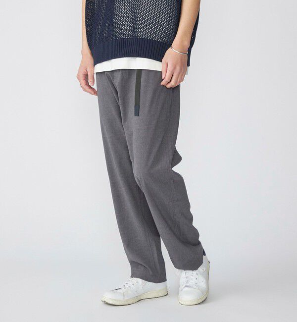 SHIPS「【SHIPS別注】Gramicci: 2WAYストレッチ ウールライク トロピカル NN パンツ」|その他|グレー