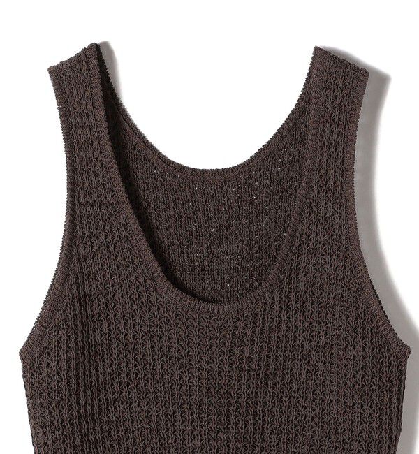 SHIPS for women「〈手洗い可能〉ペーパー ポリエステル ノースリーブ プルオーバー」|ベスト・ジレ|