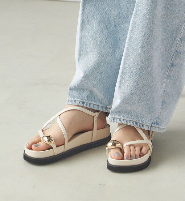 SHIPS for women「リング サンダル プラット フォーム」|サンダル|