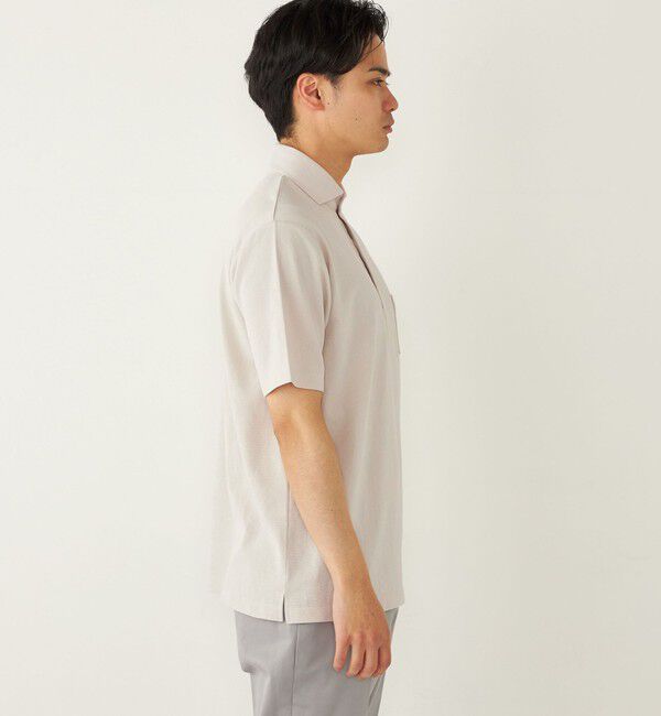 SHIPS Colors 「SHIPS Colors:〈吸水速乾〉カノコ ワイドカラー ポロシャツ」|ポロシャツ|