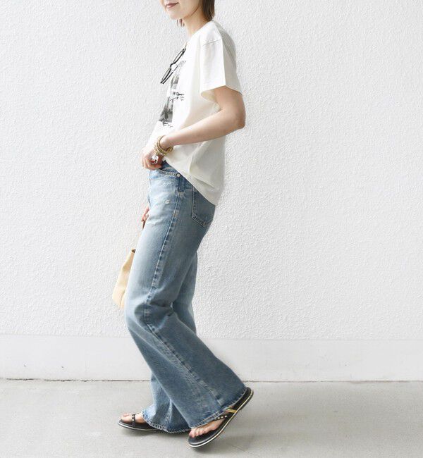 SHIPS for women「【WEB限定】フォト 刺繍 TEE」|Tシャツ・カットソー|