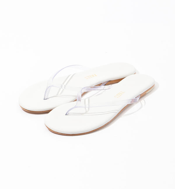 TOMORROWLAND GOODS「TKEES クリアトングサンダル」|サンダル|11 ホワイト
