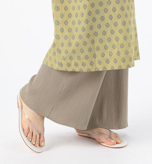 TOMORROWLAND GOODS「TKEES クリアトングサンダル」|サンダル|