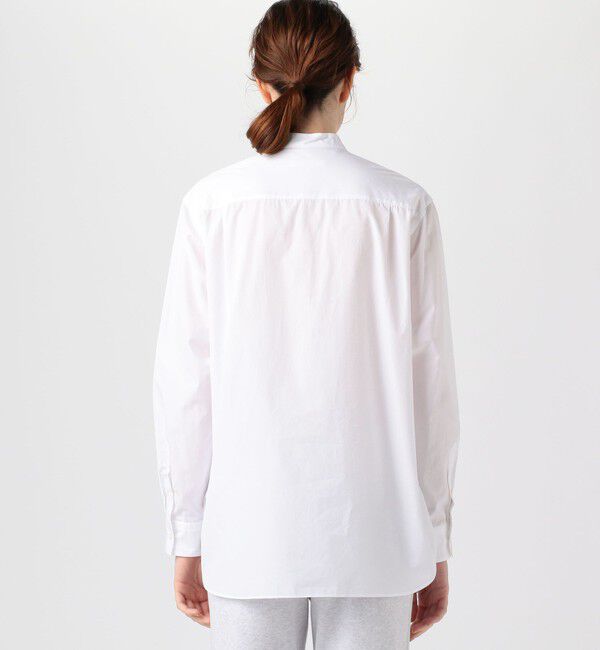 GALERIE VIE「コットンブロード スタンドカラーシャツ」|シャツ・ブラウス|