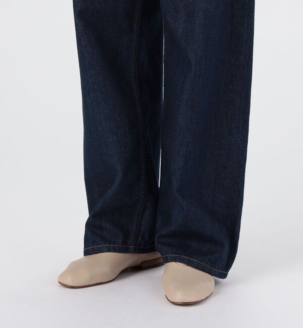 GALERIE VIE「セルヴィッチデニム ストレートパンツ」|デニム|