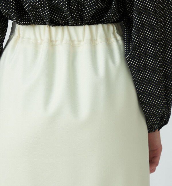 Ballsey「ストレッチボタニー ラップスカート」|フレア|