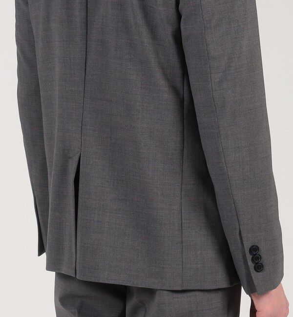 TOMORROWLAND MENS「ウールポリエステル シングルブレステッド2Bジャケット」|テーラードジャケット|