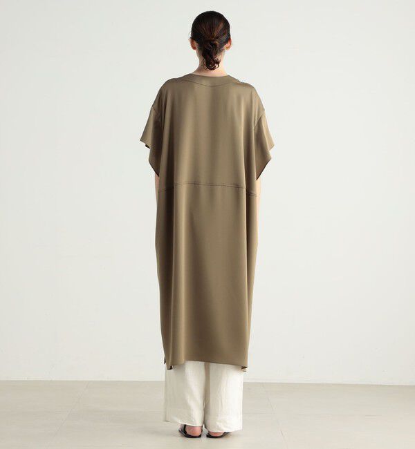 BACCA「ジョーゼットサテン カフタンワンピース」|ワンピース|