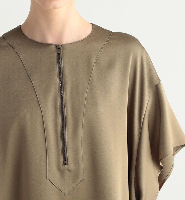 BACCA「ジョーゼットサテン カフタンワンピース」|ワンピース|