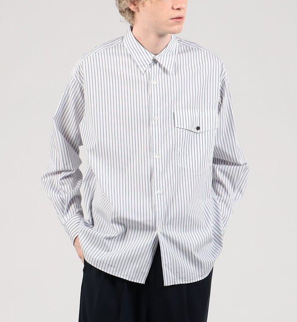 TOMORROWLAND MENS「コットンブロード レギュラーカラーシャツ」|シャツ・ブラウス|