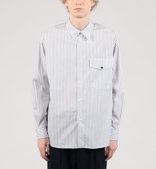 TOMORROWLAND MENS「コットンブロード レギュラーカラーシャツ」|シャツ・ブラウス|