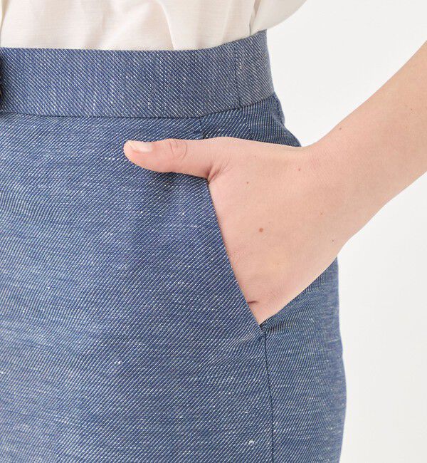 TOMORROWLAND collection「サマーカルゼ ストレートパンツ」|その他|