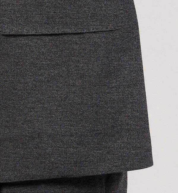 TOMORROWLAND MENS「ウールコットンジャージー シングルブレステッド 2B ジャケット」|テーラードジャケット|