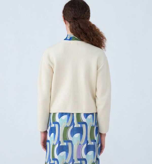 Ballsey「コットンポリエステルダブルフェイス 4ポケットカーディガン」|カーディガン|