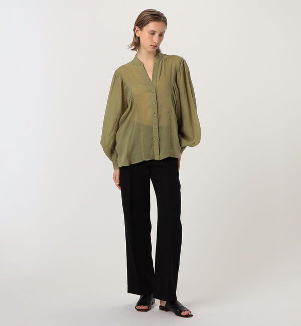 TOMORROWLAND GOODS「Devotion TWINS  ELPIS  ボリュームスリーブシャツ」|シャツ・ブラウス|