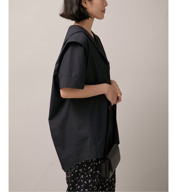  「タイプライター セーラーカラーシャツ」|シャツ・ブラウス|