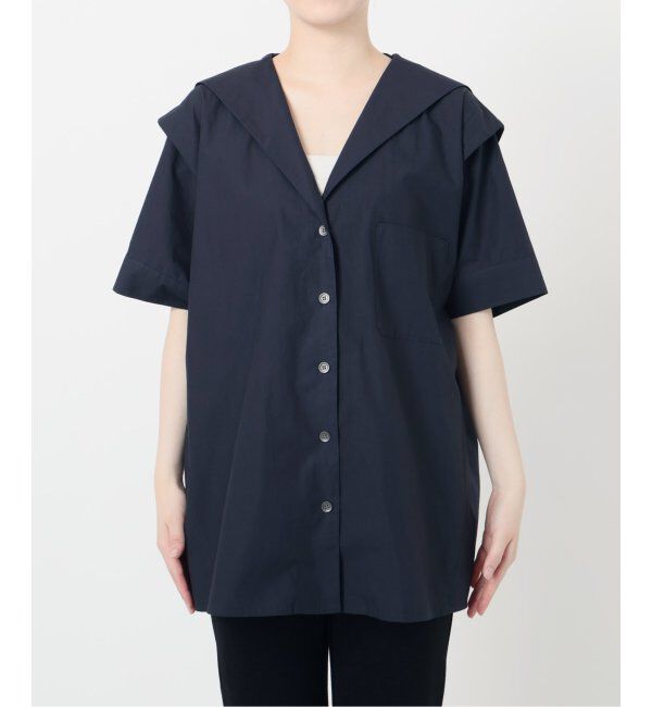  「タイプライター セーラーカラーシャツ」|シャツ・ブラウス|