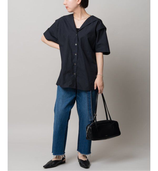  「タイプライター セーラーカラーシャツ」|シャツ・ブラウス|