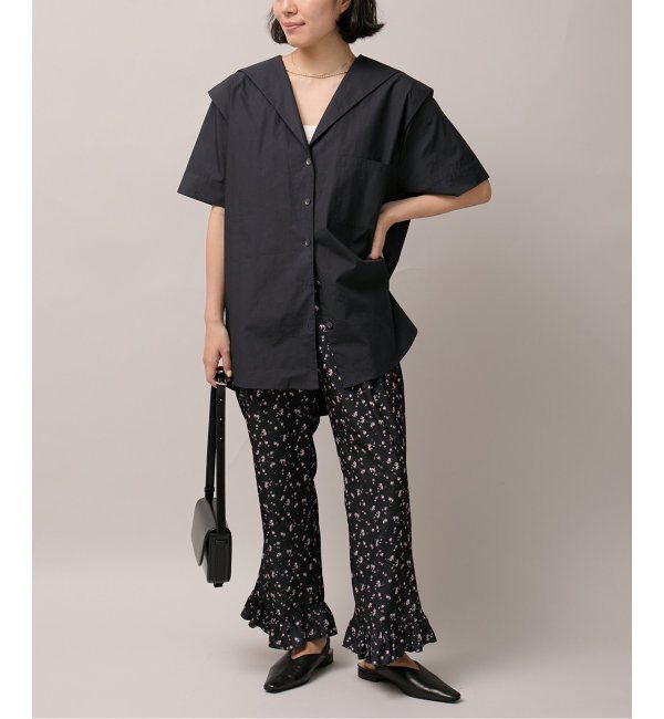  「タイプライター セーラーカラーシャツ」|シャツ・ブラウス|