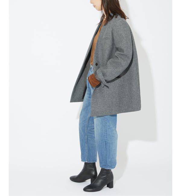  「《追加2》テーパードデニム5ポケットパンツ」|デニム|